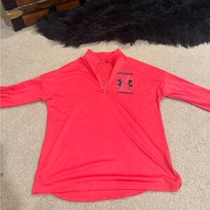 Youth XL -Under Armour long sleeve 3/4 zip